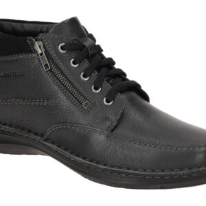 Josef Seibel Herren Winterstiefel 44984 Schwarz Glattleder Warmfutter - Wechs...