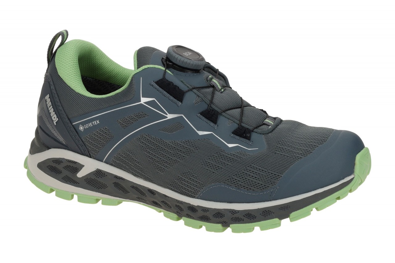 Meindl 5578 59 Power Walker 3.5 Wanderschuhe Damen graf/linde GORE-TEX EVA Keil 1 Meindl 5578 59 Power Walker 3.5 Wanderschuhe Damen graf/linde GORE-TEX EVA Keil