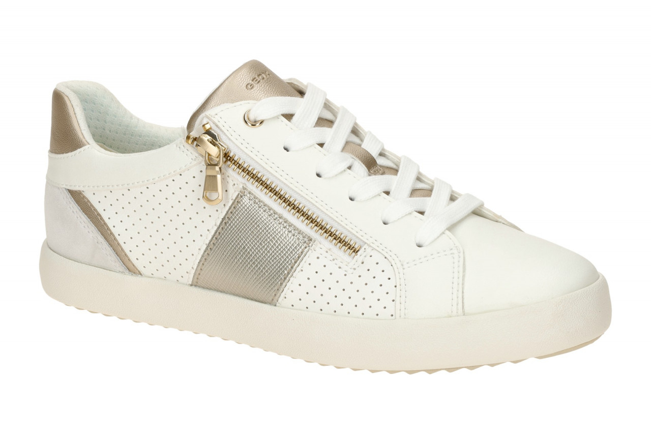 Geox D366HE BLOMIEE Donna Damen Sneaker wei?/offwhite Gummisohle Schn?rung 1 Geox D366HE BLOMIEE Donna Damen Sneaker wei?/offwhite Gummisohle Schn?rung