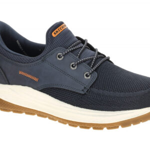 Skechers 205467 NVY MEROE - ALDEN Herrenschuhe blau bequeme Schn?r Halbschuhe