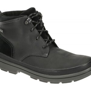Clarks Herrenstiefel 26137858 7 Rushwaymid GTX Schwarz GORE-TEX wasserdicht