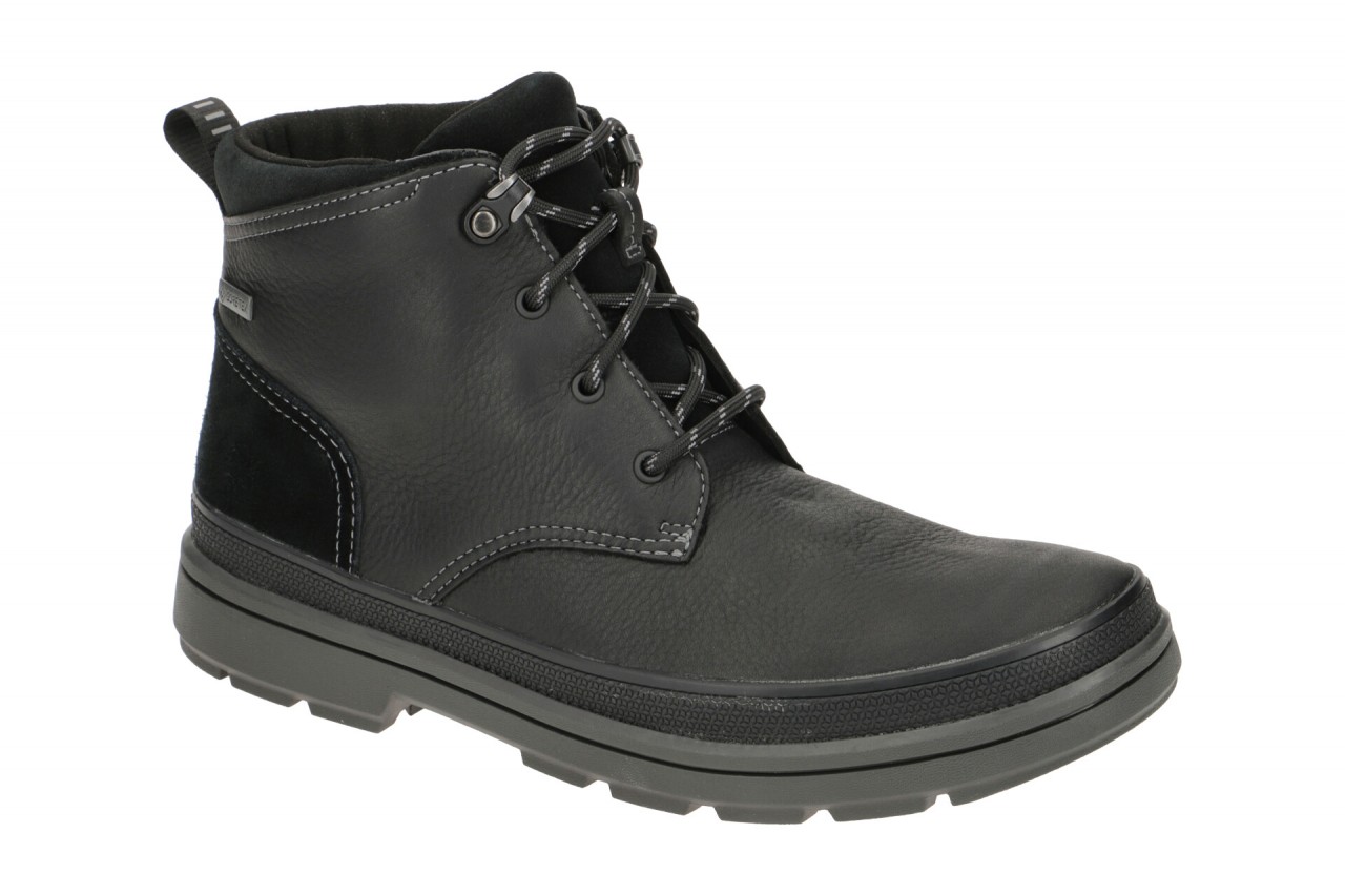 Clarks Herrenstiefel 26137858 7 Rushwaymid GTX Schwarz GORE-TEX wasserdicht 1 Clarks Herrenstiefel 26137858 7 Rushwaymid GTX Schwarz GORE-TEX wasserdicht