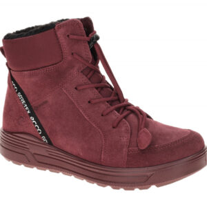 Ecco 72236361359 URBAN SNOWBOARDER Kinder Winterstiefel in Dark Ruby ROT