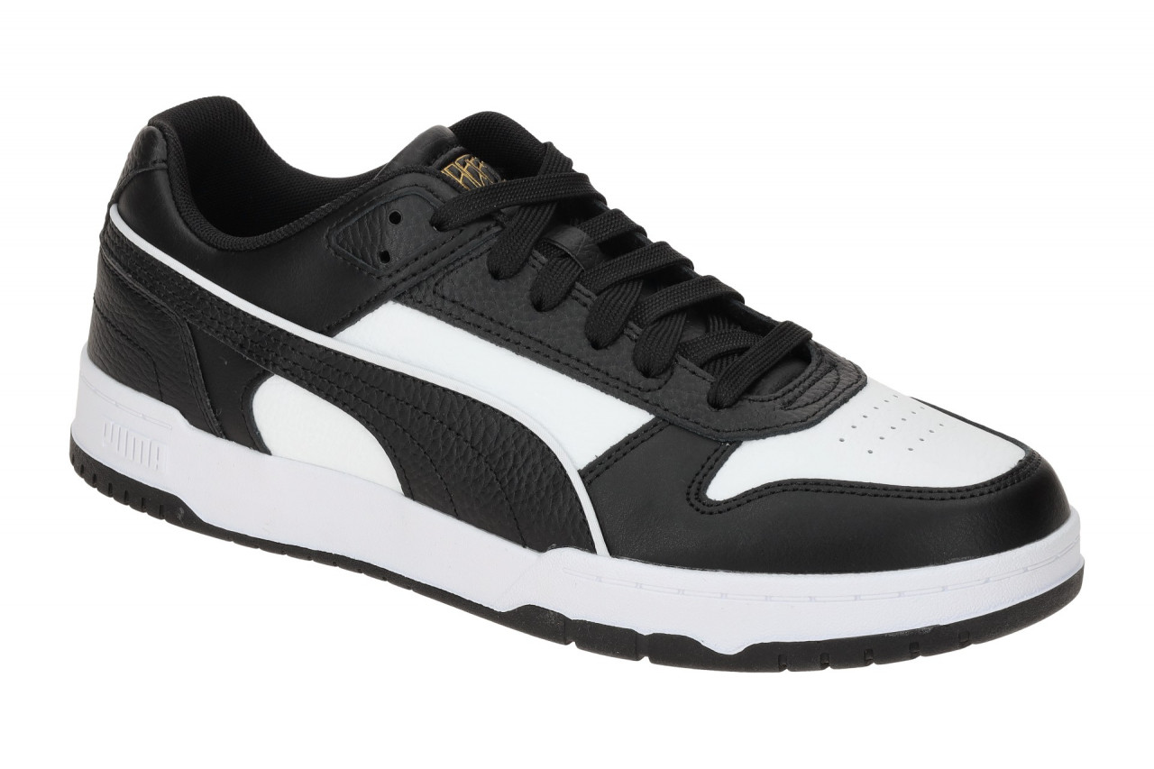 Puma 386373 07 RBD GAME LOW Herrenschuhe Schwarz - puma black/white/team gold 1 Puma 386373 07 RBD GAME LOW Herrenschuhe Schwarz - puma black/white/team gold