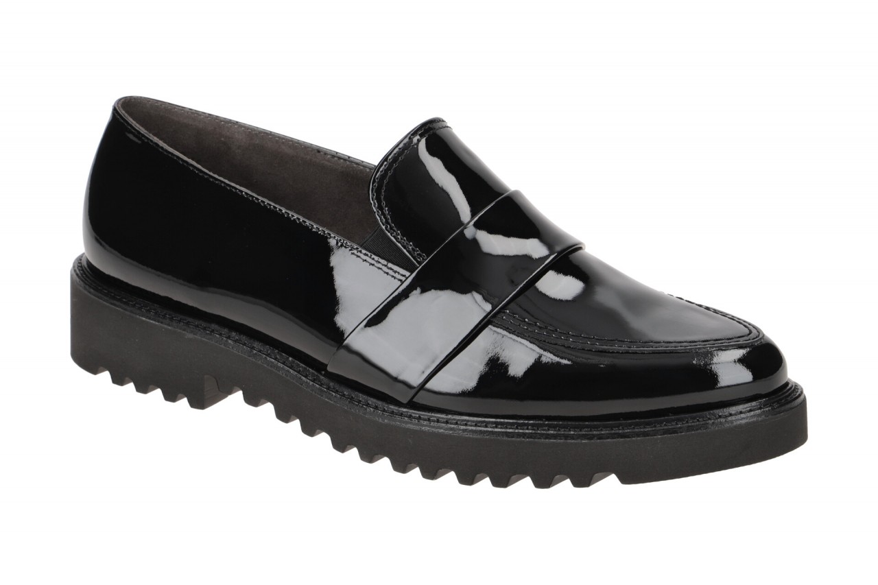 Paul Green Damen Slipper 1037-00x Schwarz Lack Leder Super Soft Fu?bett 1 Paul Green Damen Slipper 1037-00x Schwarz Lack Leder Super Soft Fu?bett