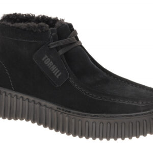 Clarks 26182916 4 TORHILL MOSS Schwarz Plateau Sneaker 3cm G Weite