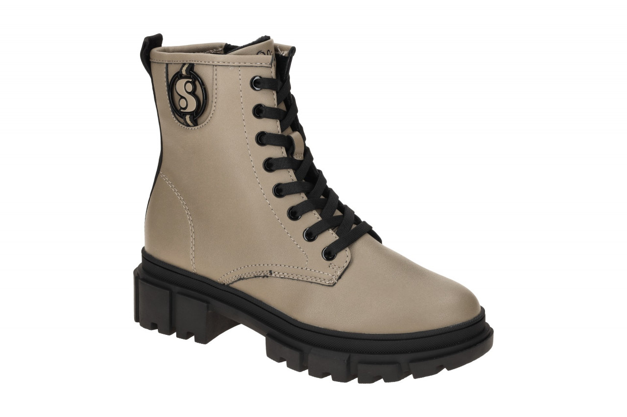 S. Oliver Damen Stiefeletten 25210 taupe Chunky Boots Vegan Soft Foam 1 S. Oliver Damen Stiefeletten 25210 taupe Chunky Boots Vegan Soft Foam