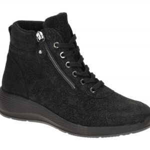 Waldl?ufer 698801 KALEA Schwarz Stiefeletten mit Glitzer Muster