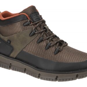Bugatti Mid-Sneaker 321-AC231-6900 in Braun-Dark Green - Wasserdichte Herrens...