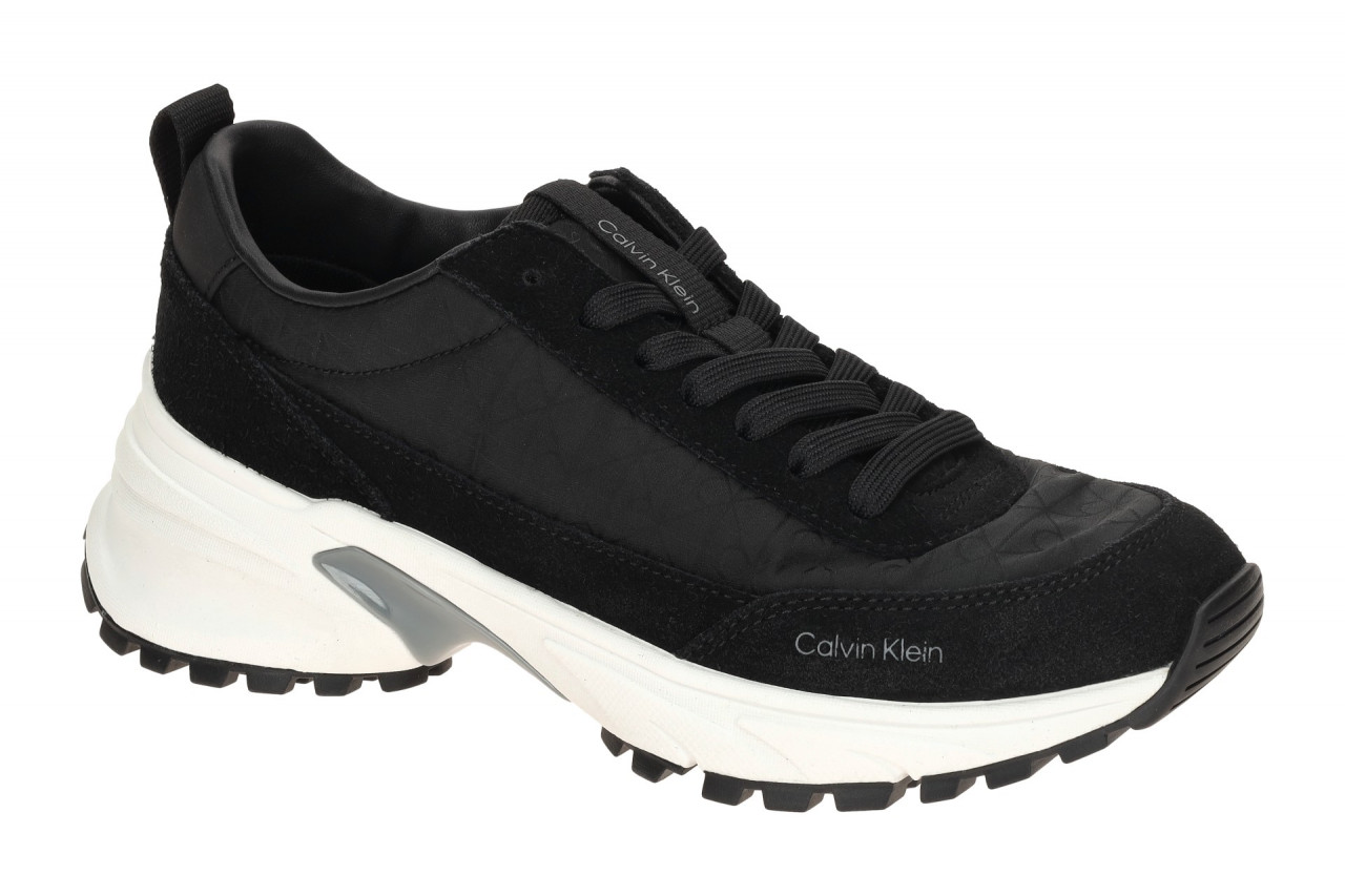 Calvin Klein YW01995 01O Damen Sneaker schwarz/granite road, extra leicht & p... 1 Calvin Klein YW01995 01O Damen Sneaker schwarz/granite road, extra leicht & p...