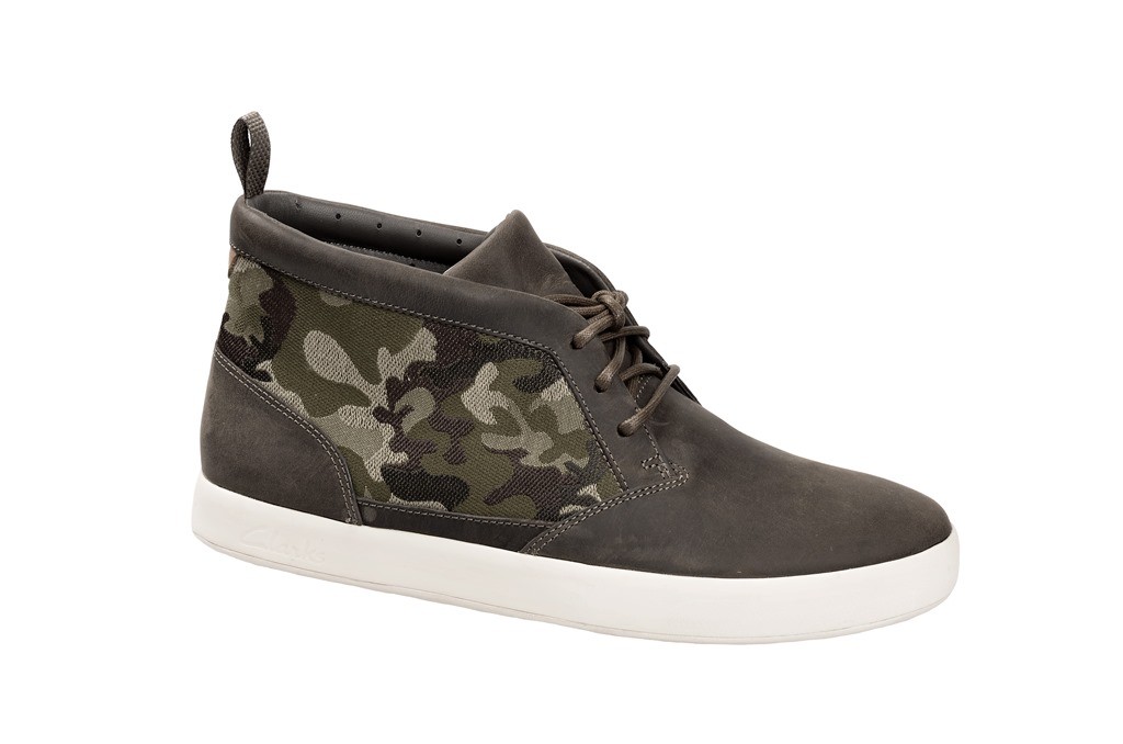 Clarks 20354270 7 Herren Sneakers Green Echtleder PU 3fach Schn?rung 1 Clarks 20354270 7 Herren Sneakers Green Echtleder PU 3fach Schn?rung