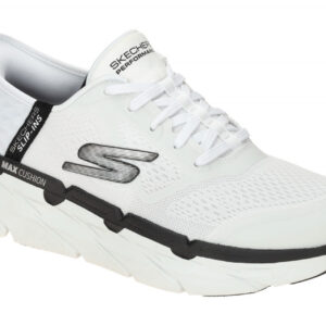 Skechers 220313 WBK Herren Max Cushioning Premier Ascendant Sneaker Wei?/ Sch...