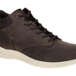 Ecco 51175402178 Irving Mid Cut Herrenschuhe - Braun Mocha, Bequeme Schn?r Ha...