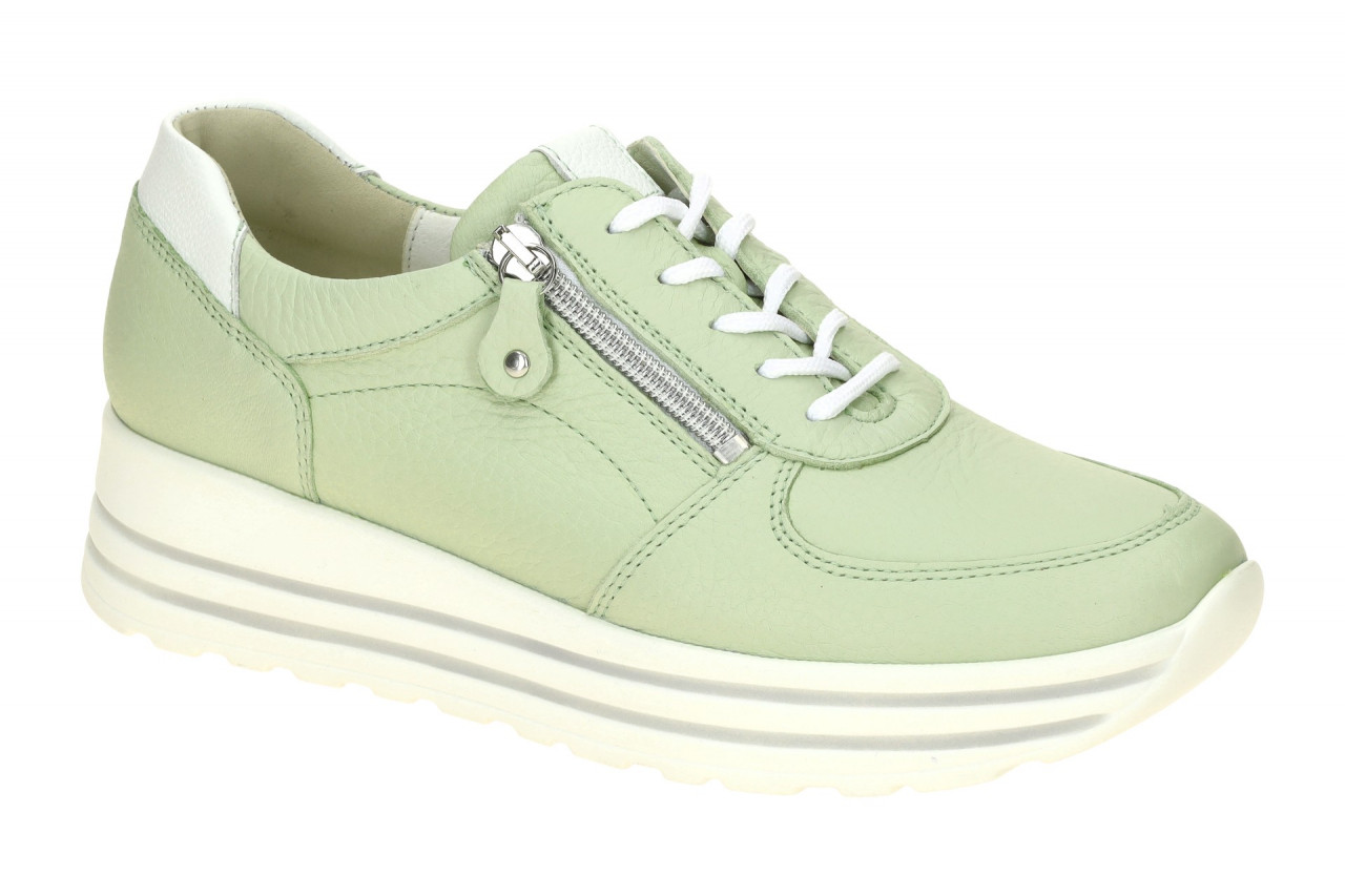 Waldl?ufer 758009 H-LANA Damen Schn?r-Halbschuhe Gr?n/Wei? bequem mit Keilabsatz 1 Waldl?ufer 758009 H-LANA Damen Schn?r-Halbschuhe Gr?n/Wei? bequem mit Keilabsatz