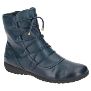 Josef Seibel Damen Stiefeletten NALY 62 in Blau Ocean/Kombi mit Warmfutter un...