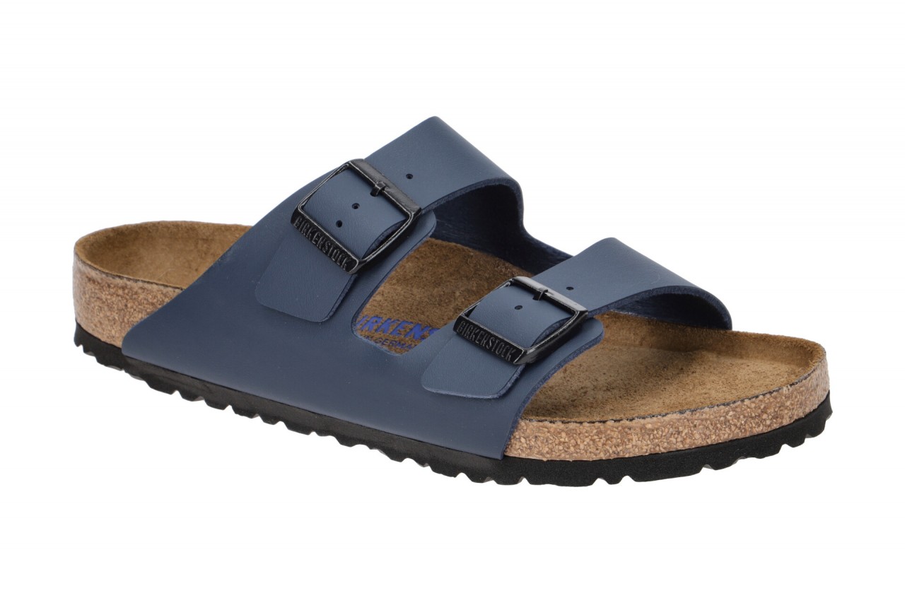 Birkenstock 51061 BS Arizona Blue Soft Footbed Pantoletten 1 Birkenstock 51061 BS Arizona Blue Soft Footbed Pantoletten