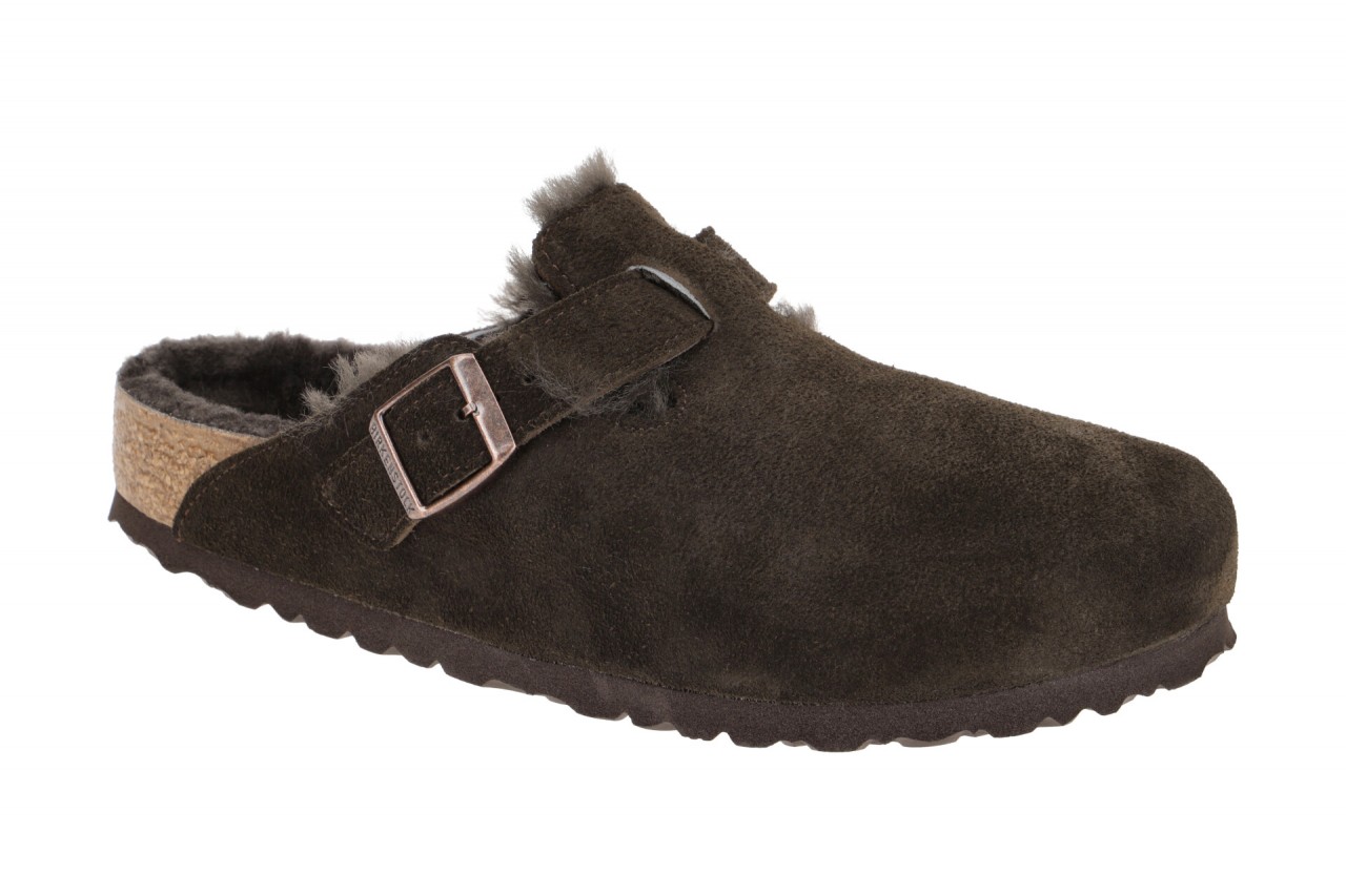 Birkenstock 1020567 BS Boston Shearling Clogs mocca Lammfell Warmfutter flexibel 1 Birkenstock 1020567 BS Boston Shearling Clogs mocca Lammfell Warmfutter flexibel