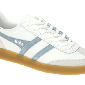 Gola CLB744XE Viper Leather Damenschuhe - Halbschuhe Sneaker Wei?/Air/Navy/Gum