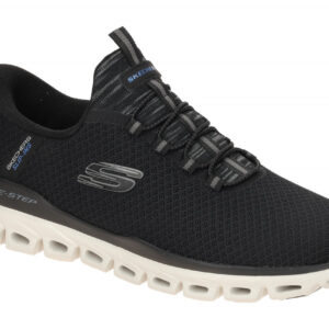 Skechers 233010 BLK GLIDE STEP - NOXUS Herren Slip-On Sneaker Schwarz