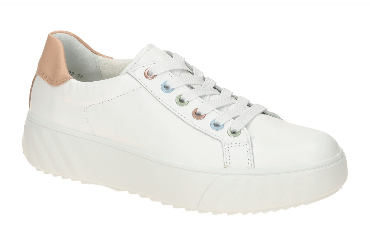ara 12-46523 Damen Halbschuhe Wei?/Apricot Glattleder - Plateau Sneaker beque... 1 ara 12-46523 Damen Halbschuhe Wei?/Apricot Glattleder - Plateau Sneaker beque...