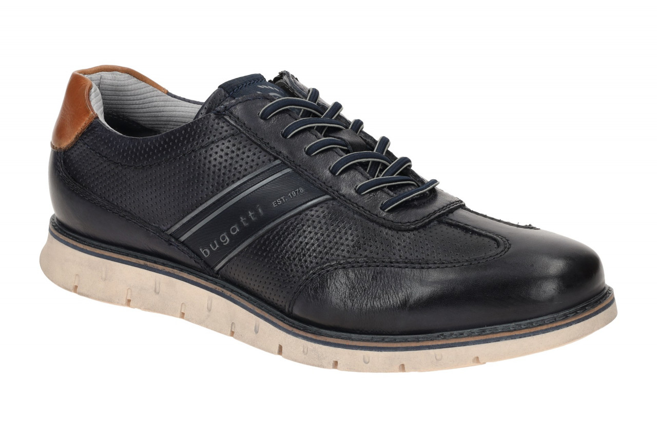 Bugatti 331-ARY01-1000 Sprinter Herren Sneakers dunkelblau - dark blue Echtleder 1 Bugatti 331-ARY01-1000 Sprinter Herren Sneakers dunkelblau - dark blue Echtleder