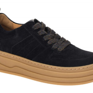Gabor 73.352.16 Damen Plateau Sneaker Blau Pazifik Wechselfu?bett Normalweite
