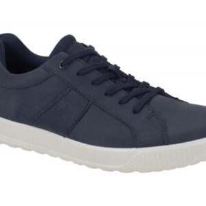 Ecco BYWAY 50159451117 Herrensport-Halbschuhe Nachtblau Nubuck-Fu?bett Flexibel