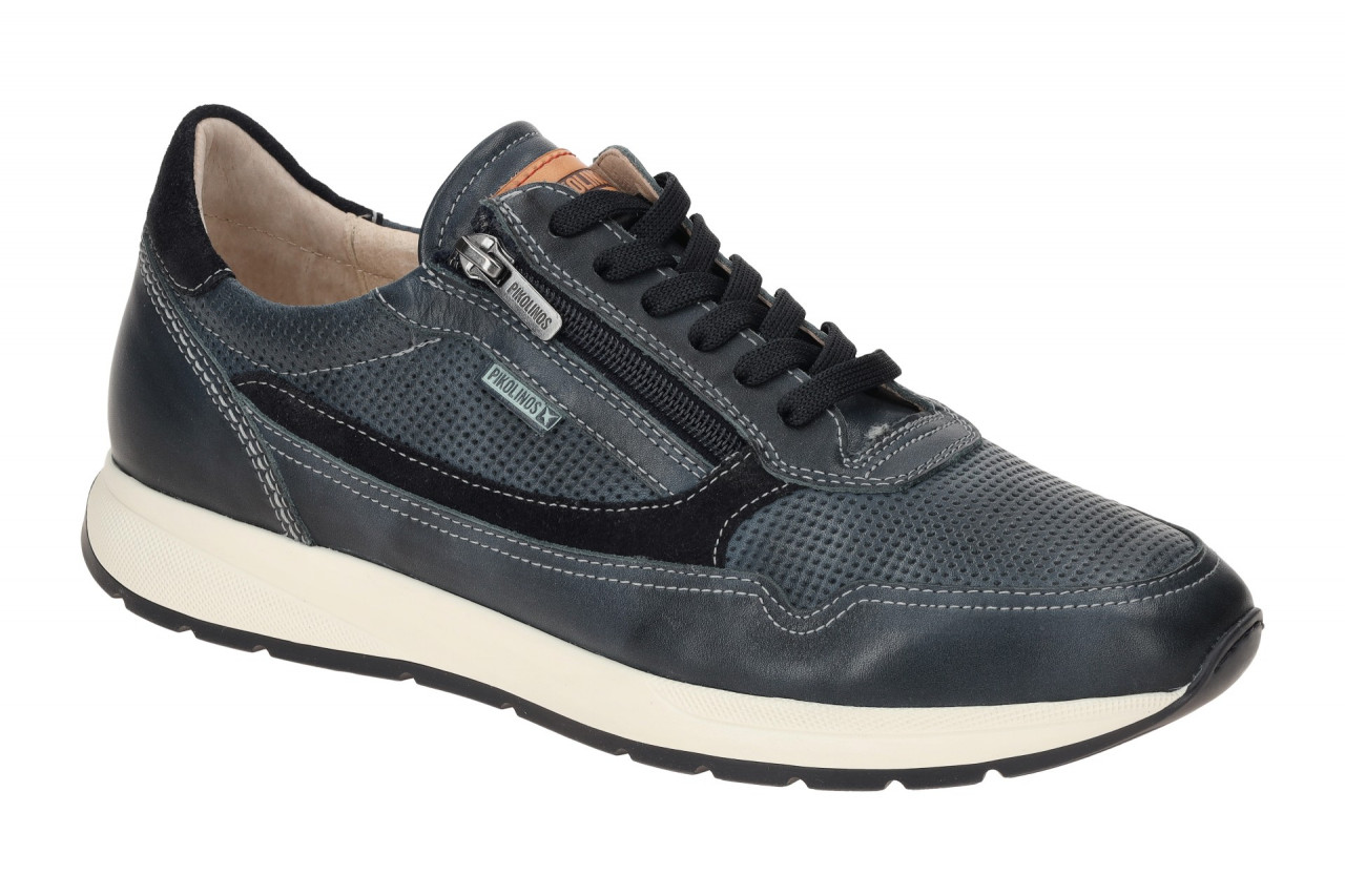 Pikolinos M2B-6263C1 blue GETAFE Herren Sneaker in blau - bequeme Schn?r Halb... 1 Pikolinos M2B-6263C1 blue GETAFE Herren Sneaker in blau - bequeme Schn?r Halb...