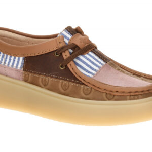 Clarks 26186493 4 Torview_W Damen Schn?r-Halbschuhe Braun Multicolor Bequeme ...