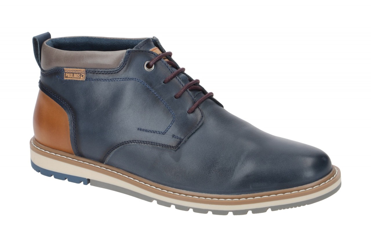 Pikolinos M8J-8181 blue Herrenstiefelette BERNA - Echtleder, Gummisohle, Kn?c... 1 Pikolinos M8J-8181 blue Herrenstiefelette BERNA - Echtleder, Gummisohle, Kn?c...