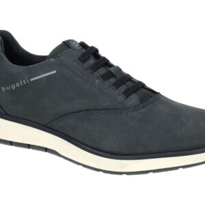 Bugatti 321-AS460-1500 BRUTE Herren Slipper dunkelblau Velour Rauhleder Gummi...