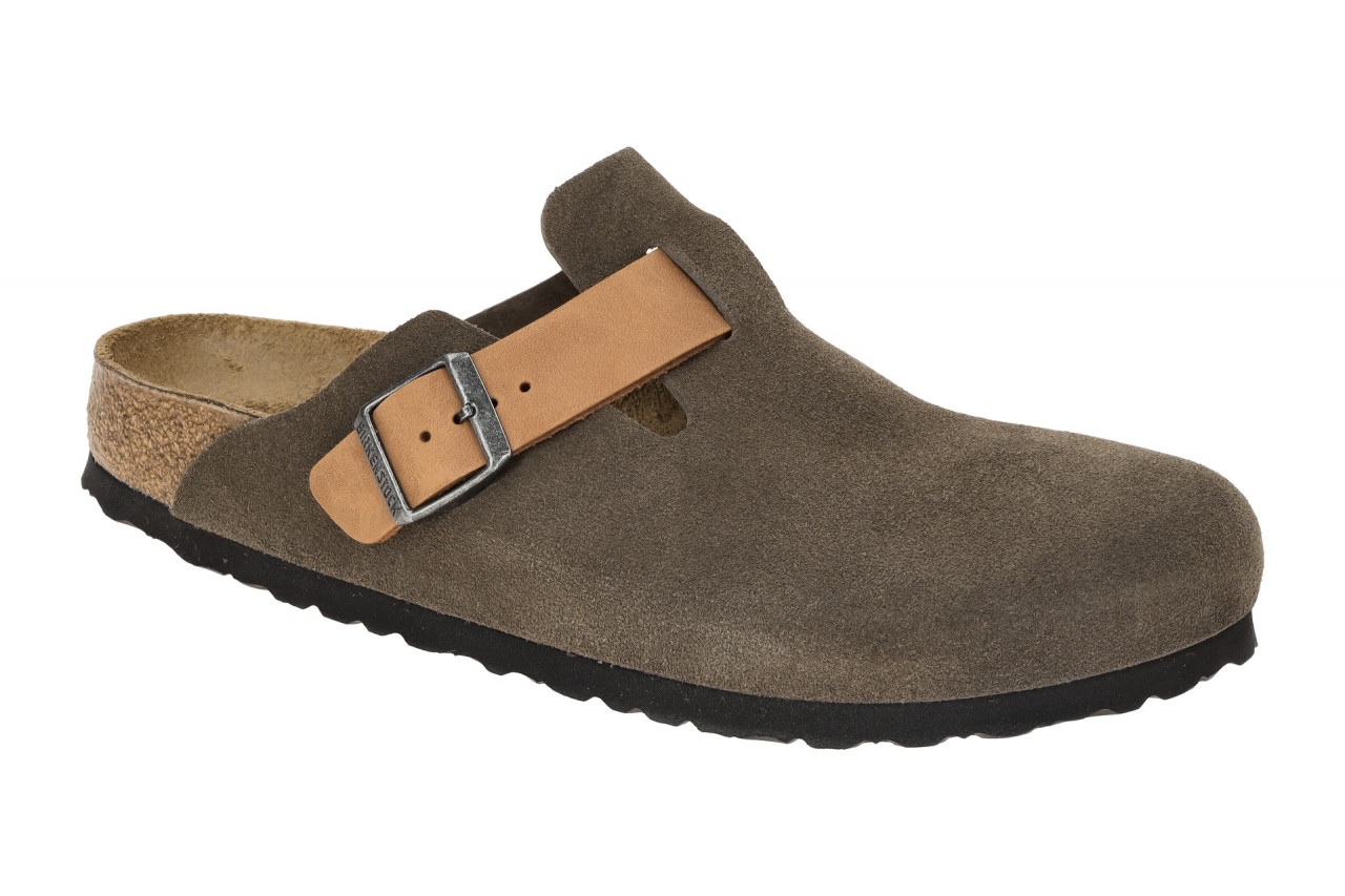 Birkenstock 1029193 Boston_BS Herren Pantolette - concrete gray 1 Birkenstock 1029193 Boston_BS Herren Pantolette - concrete gray