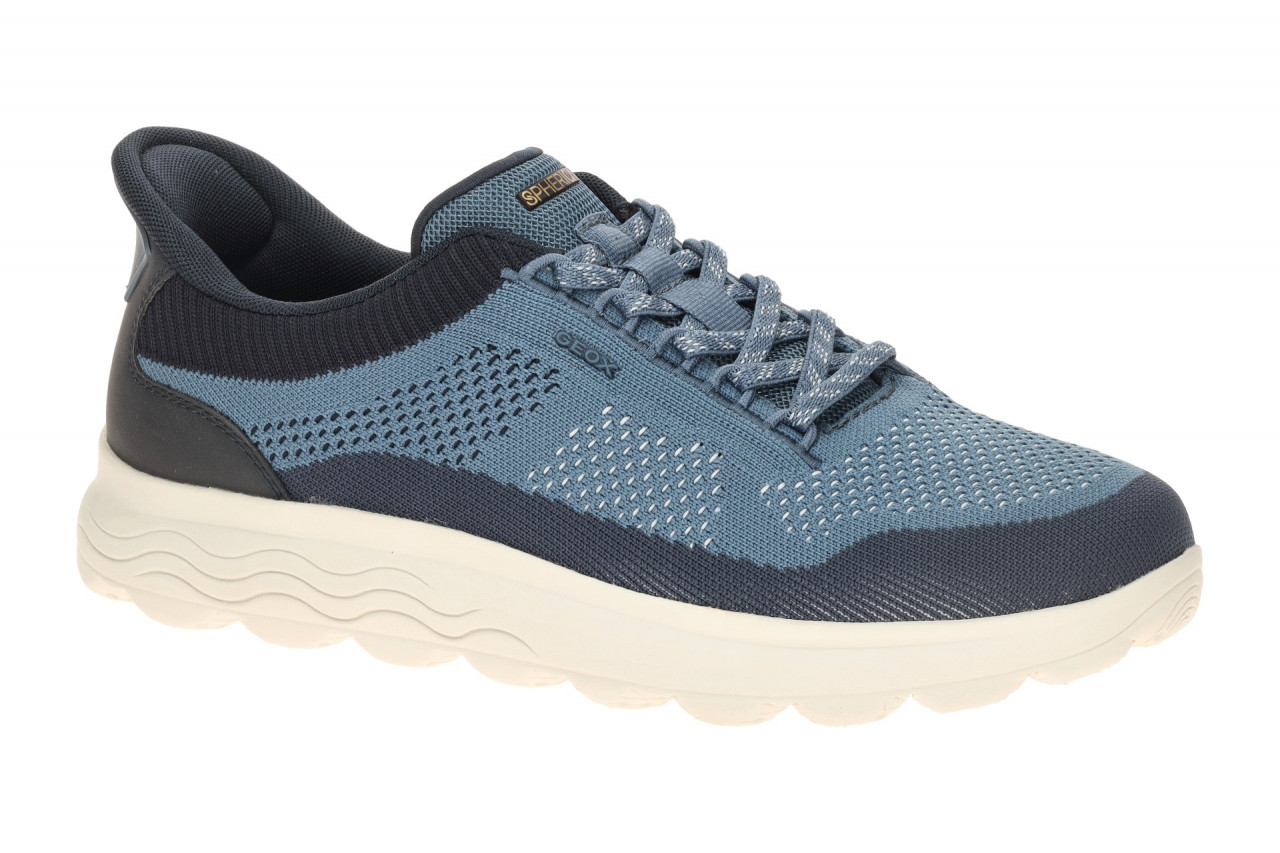 Geox U65MPE SPHERICA PLUS Herren Sneaker blau/dk avio/navy - FASTin System 1 Geox U65MPE SPHERICA PLUS Herren Sneaker blau/dk avio/navy - FASTin System