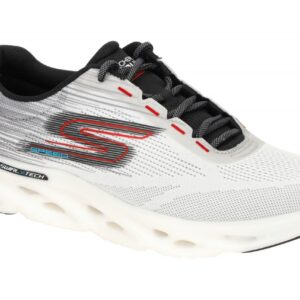 Skechers 220908 WGY Herren Sportschuhe wei?/gray, GOGA MAT - atmungsaktiv & l...