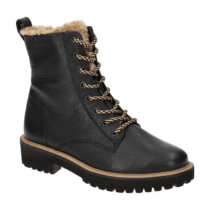 Paul Green Damen Winterstiefeletten 8175-010 Schwarz Warmfutter Gummisohle