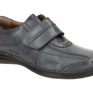 Josef Seibel Herrenschuhe ALEC 43332 Ocean Blau Bequeme Slipper Echtleder Kle...