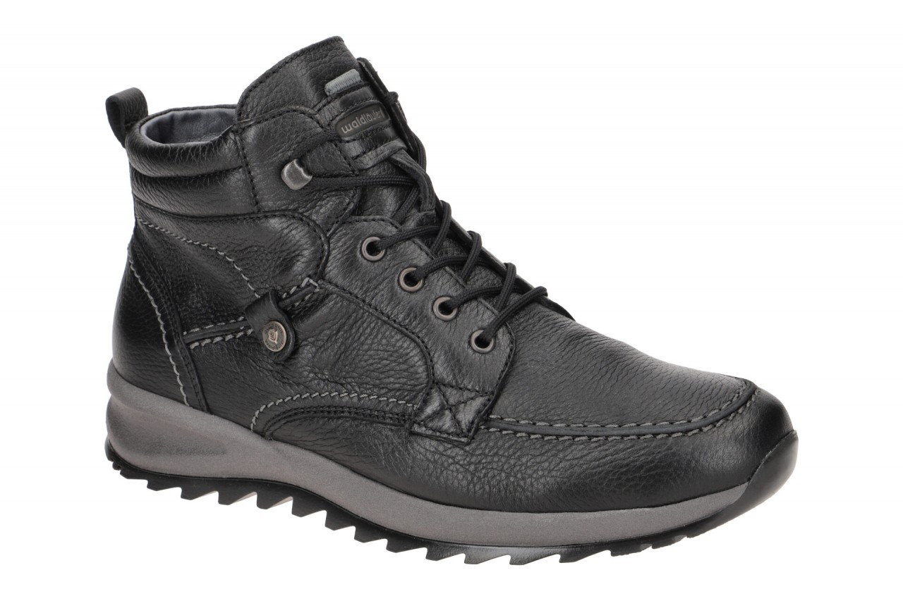 Waldl?ufer 388803 HELLE Herren Winterstiefeletten Schwarz Flexibel & Warm 1 Waldl?ufer 388803 HELLE Herren Winterstiefeletten Schwarz Flexibel & Warm