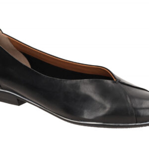 Everybody 23507C2399 GL001 BETA Damen Slipper Schwarz Echtleder Gummisohle Bl...