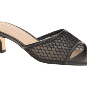 Peter Kaiser Damen Pantoletten 9-77210-46-019 Schwarz - elegante Kitten Heel