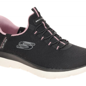 Skechers 150284 BKMV Damen Halbschuhe Sneaker Schwarz Hands Free Slip Ins