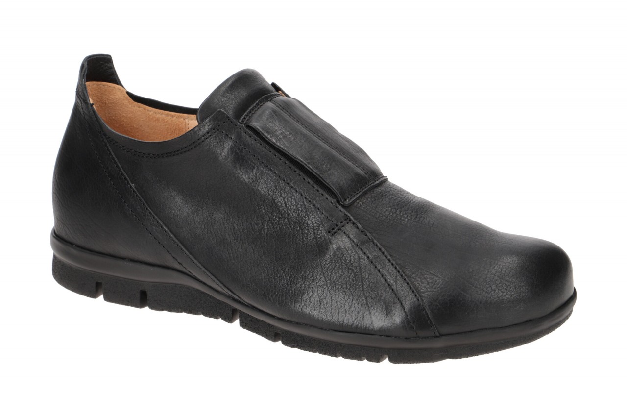 Think 3-000550-0000 KING Herrenschuhe Schwarz Echtleder Slipper Holzfu?bett 1 Think 3-000550-0000 KING Herrenschuhe Schwarz Echtleder Slipper Holzfu?bett