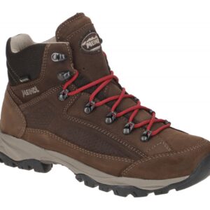 Meindl 2963 32 Baltimore Lady GTX Damen Wanderhalbschuhe - Braun/Kastanie/Rot...