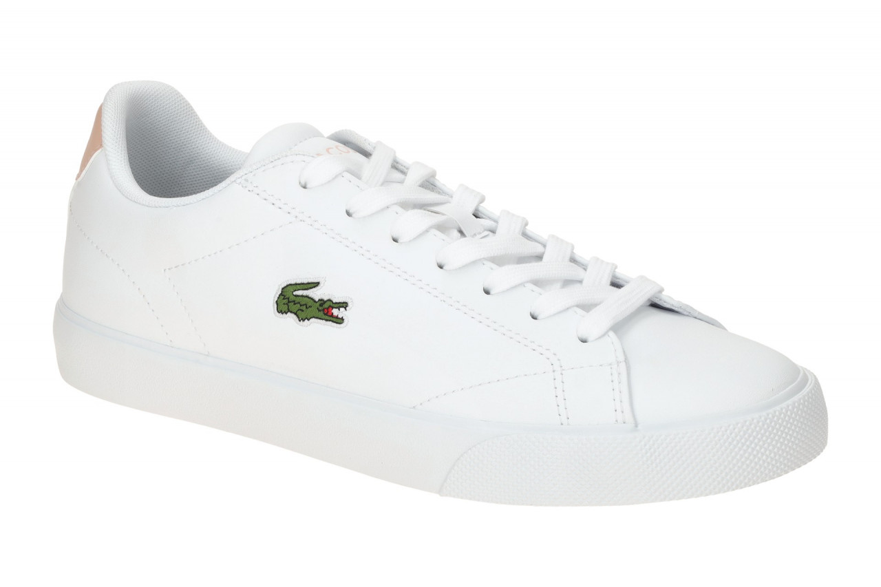 Lacoste Damen Sneaker LEROND SET - Wei?/Rosa - Glattleder/Synthetik - Gummisohle 1 Lacoste Damen Sneaker LEROND SET - Wei?/Rosa - Glattleder/Synthetik - Gummisohle