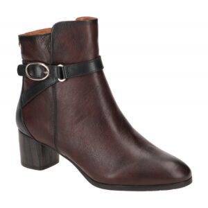 Pikolinos Damen Stiefeletten W1Z-8977C1 caoba - bequeme Schuhe aus Echtleder