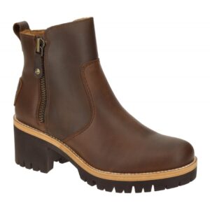 Panama Jack Pauline Igloo B7 Damen Stiefeletten cuero wasserdicht Lammfell Braun