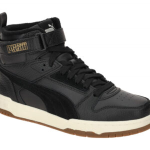 Puma 387604 02 RBD GAME WTR Herren Mid Cut Sneaker Schwarz/Gold