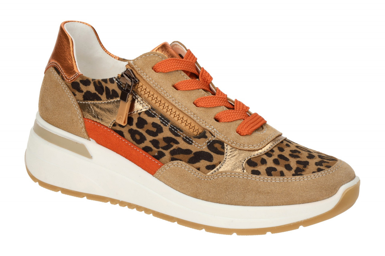 ara 12-57702 10 GARDA Damen Schn?r-Halbschuhe braun Leo gold orange - bequem ... 1 ara 12-57702 10 GARDA Damen Schn?r-Halbschuhe braun Leo gold orange - bequem ...