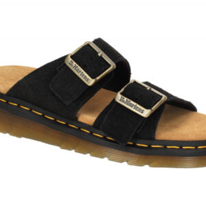 Dr. Martens Pantoletten Josef 41082001 Schwarz Gelb Gummisohle Plateau