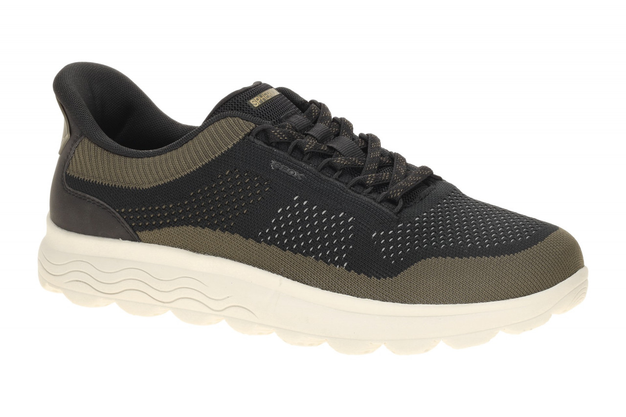 Geox U65MPE 06KEK C0033 SPHERICA PLUS Herren Sneakers Schwarz military FASTin... 1 Geox U65MPE 06KEK C0033 SPHERICA PLUS Herren Sneakers Schwarz military FASTin...