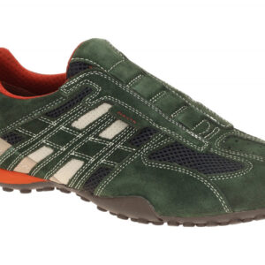 Geox U4207L SNAKE Herren Slipper Grau/dk grey/off white atmungsaktiv wasserdicht